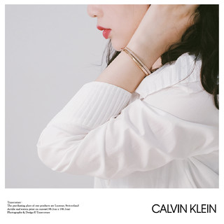 Calvin Klein BANGLE - 2017 CALVIN KLEIN HOOK KJ06MD0001 - CK情侣窄版手镯