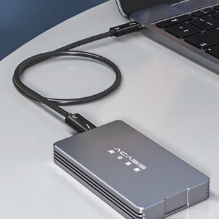 acasis 阿卡西斯 TBU401 NVME M.2硬盘盒 USB4.0 铁灰色