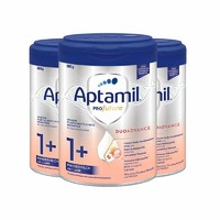 Aptamil 爱他美 原装正品德国爱他美白金版婴儿奶粉1+段800g*3罐装