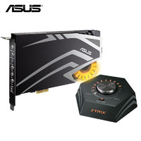 ASUS 华硕 猛禽STRIX RAID PRO进化版 带音效控制盒 游戏内置声卡 电脑游戏声卡