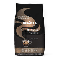 PLUS会员：LAVAZZA 拉瓦萨 中度烘焙 意式浓缩咖啡豆 1kg