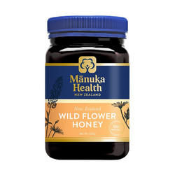 manuka health 蜜纽康 百花蜂蜜500g 早餐伴侣可冲饮冲调品配餐百花蜜 新西兰原装进口