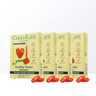 CHILDLIFE 童年ChidLife儿童叶黄素护眼软糖*4宝宝青少年0糖0防腐剂