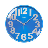 TIMESS CH03-4 时尚挂钟 深蓝色 35cm