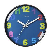 TIMESS QF2111-3 彩色时尚挂钟 蓝色 12英寸