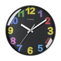TIMESS QF2114-2 彩色时尚挂钟 黑色 14英寸