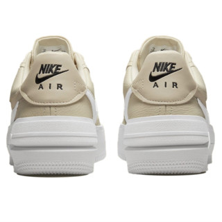 NIKE 耐克 Air Force 1 PLT.AF.ORM 女子休闲运动鞋 DJ9946-200 化石灰/帆白/白/黑 36