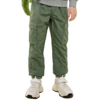 Baleno 班尼路 男童束脚长裤 82042021-43G 军绿色 120码