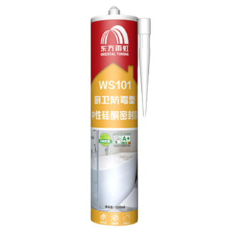 ORIENTAL YUHONG 东方雨虹 WS101 厨卫防霉型 中性硅酮密封胶 白色 300ml