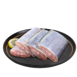 今锦上 国产冷冻东海三去精品带鱼段去头尾去脏1.5kg新鲜冷冻刀鱼