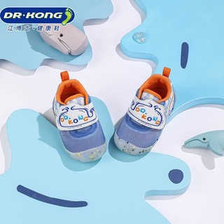DR.KONG 江博士 女宝宝婴儿童鞋2022春季魔术贴网布透气卡通步前鞋