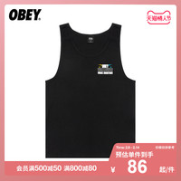 OBEY 男装春夏多色LOGO字母印花潮流背心072599DG