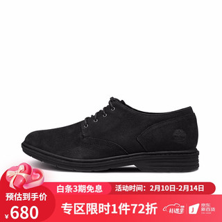 Timberland 男鞋新款商务轻便舒适休闲鞋皮鞋A1QD4 A1QCZW/黑色