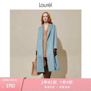 Laurel 秋冬新款中长款显瘦羊毛大衣外套女LWD324D00300