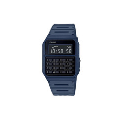 CASIO 卡西欧 计算器手表复古方形石英表电子表男表CA-53WF