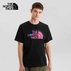 THE NORTH FACE 北面 520爱心短袖T恤 7WDX JK3/黑色 XL/180