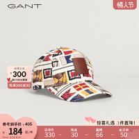 GANT 甘特 2022夏季新款男士复古潮流印花休闲运动鸭舌帽|9900078