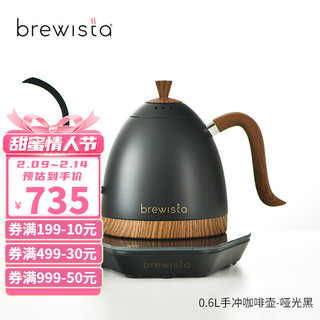 BREWISTA BV382606VCN 电动咖啡壶 0.6L 亚光黑