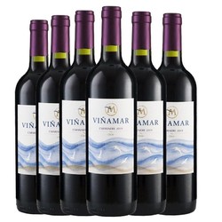 智利原瓶进口红酒VSPT海洋佳美娜半干红葡萄酒红酒批发整箱