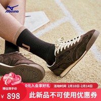 Mizuno 美津浓 ×U.SAGE联名 复古休闲鞋 MIZUNO LG 60S 03/深褐色/米杏色 42