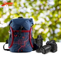 JENOVA 吉尼佛 21129时尚休闲双肩摄影包 旅游佳能5D3尼康D810单反相机包