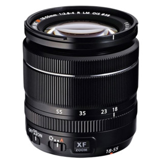 FUJIFILM 富士 XF18-55mm F2.8-4 R LM OIS 微单相机镜头变焦广角 XF 1855mm 黑色