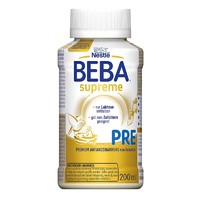 Nestlé 雀巢 Nestle）雀巢BEBA至尊版SUPREME五种HMO液态奶Pre段（0-6个月）6瓶*200ml