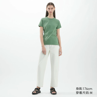 UNIQLO 优衣库 女装圆领T恤短袖 455758/462666