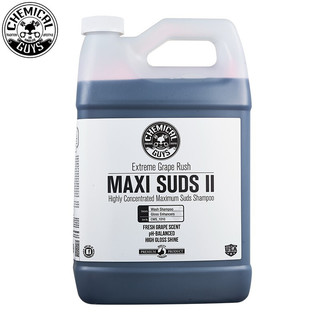 化学小子 Maxi Suds II巨多泡洗车液(葡萄味)3.78L汽车泡沫清洗剂清洁剂