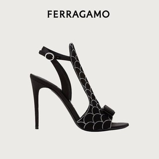 菲拉格慕 Ferragamo) 女士VARA凉鞋 0733741_1D _ 55礼盒