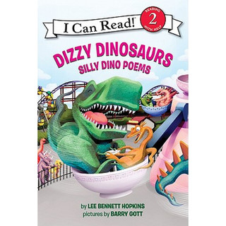 Dizzy Dinosaurs: Silly Dino Poems (I Can Read, Level 2)[晕晕乎乎的恐龙：愚蠢恐龙诗歌]