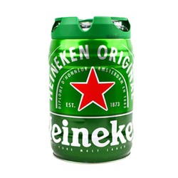 Heineken 喜力 啤酒铁金刚 5L桶装生啤海 荷兰进口