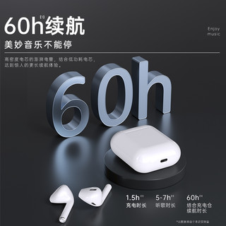 Bizoe 佰卓 蓝牙耳机真无线适用苹果13华强北2022年新款四三二代iPhone12降噪