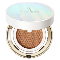 嫩芙 亮颜润肤叶酸孕妇气垫BB霜 亲肤色 12g+替换装12g