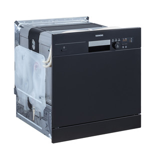 SIEMENS 西门子 SC73E610TI 嵌入式洗碗机 10套 黑色