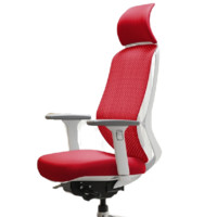 okamura 冈村 Sylphy Light-X 人体工学电脑椅 红色 带头枕款