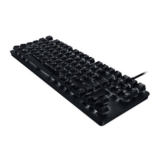 RAZER 雷蛇 黑寡妇蜘蛛 标准版 104键 有线机械键盘 黑色 雷蛇橙轴 单光
