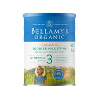 PLUS会员：BELLAMY'S 贝拉米 婴儿配方奶粉 3段 900g