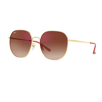 Ray-Ban 雷朋 男女款太阳镜 0RB3680 红棕色渐变片 60mm