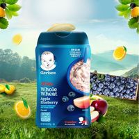 美国嘉宝米粉嘉宝米糊宝宝辅食婴儿辅食五谷米粉泡芙溶豆