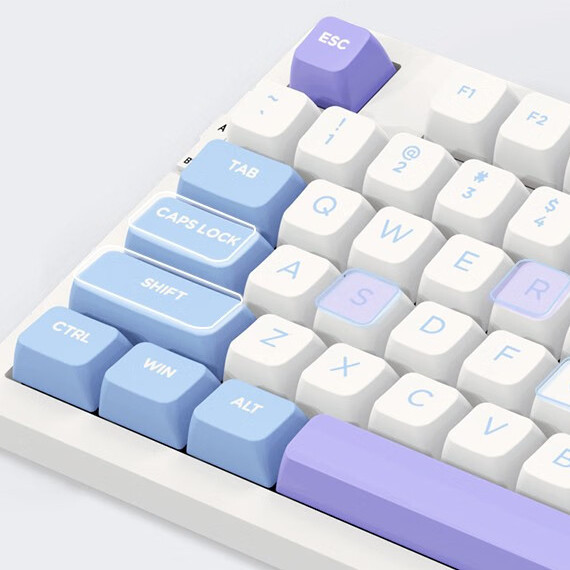 VGN V98 Pro 97键2.4G蓝牙多模无线机械键盘极地限定款极地狐轴RGB