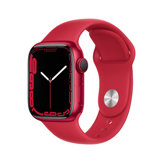 百亿补贴：Apple 苹果 Watch Series 7 智能手表 41mm GPS+蜂窝款 红色