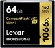 Lexar 雷克沙 Professional 64GB 1066x Speed (160MB/s) 储存卡