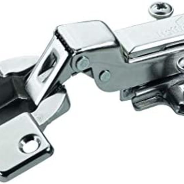 Hettich 海蒂诗 9219544 Intermat 锅形转轴（铰链）用于 15-25 毫米起的门厚度 6 件，直臂