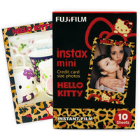 FUJIFILM 富士 86*54mm instax mini相纸 HelloKitty魅惑豹纹 10张/包*1包