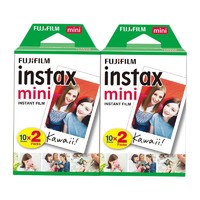 FUJIFILM 富士 86*54mm instax mini相纸 白边 20张/包*2包