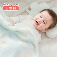 Hoppetta 日本进口六层纱布婴儿被子盖被宝宝空调被新生儿盖毯