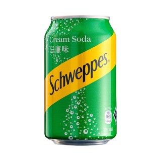 Schweppes 怡泉 苏打水 忌廉味 330ml*6听