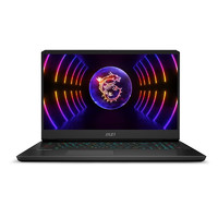 MSI 微星 冲锋坦克Pro GP77 十三代酷睿版 17.3英寸 游戏本 黑色（酷睿i7-13700H、RTX 4070 8G、64GB、2TB SSD、2.5K、IPS、240Hz）