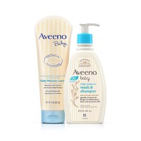 Aveeno 艾惟诺 宝宝洗发沐浴二合一 354ml +润肤乳 227g